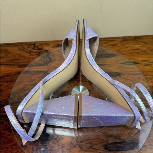 BP. Parker Ankle Strap Sandal in Purple Shimmer - Picture 13 of 16